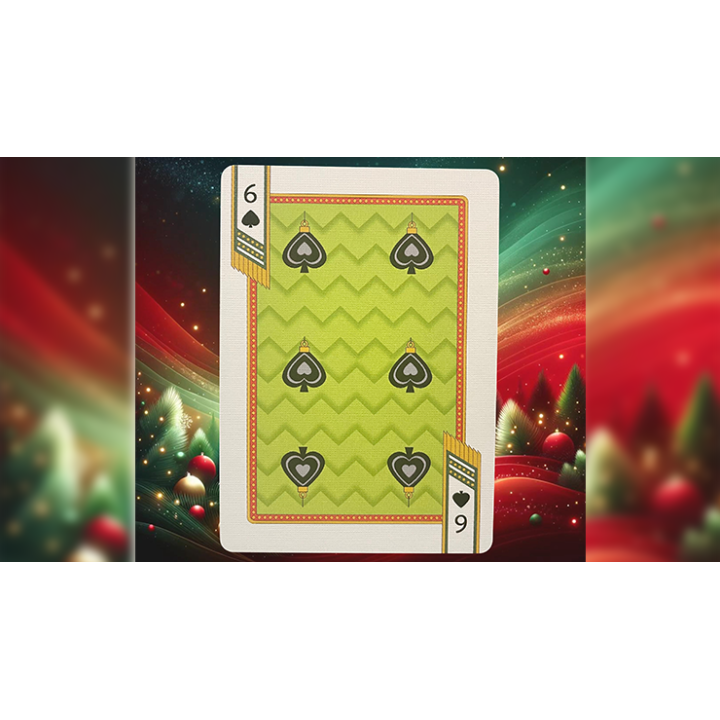 Bicycle Nutcracker (Red Gilded) Playing Cards