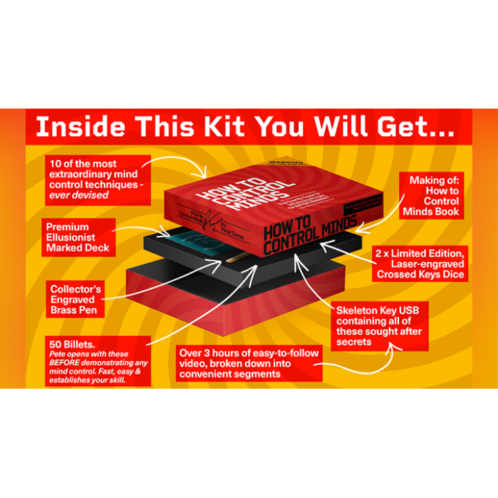 How to Control Minds Kit by Peter Turner
