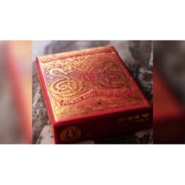 Blood Red Edition V3 Playing Cards by Joker and the Thief