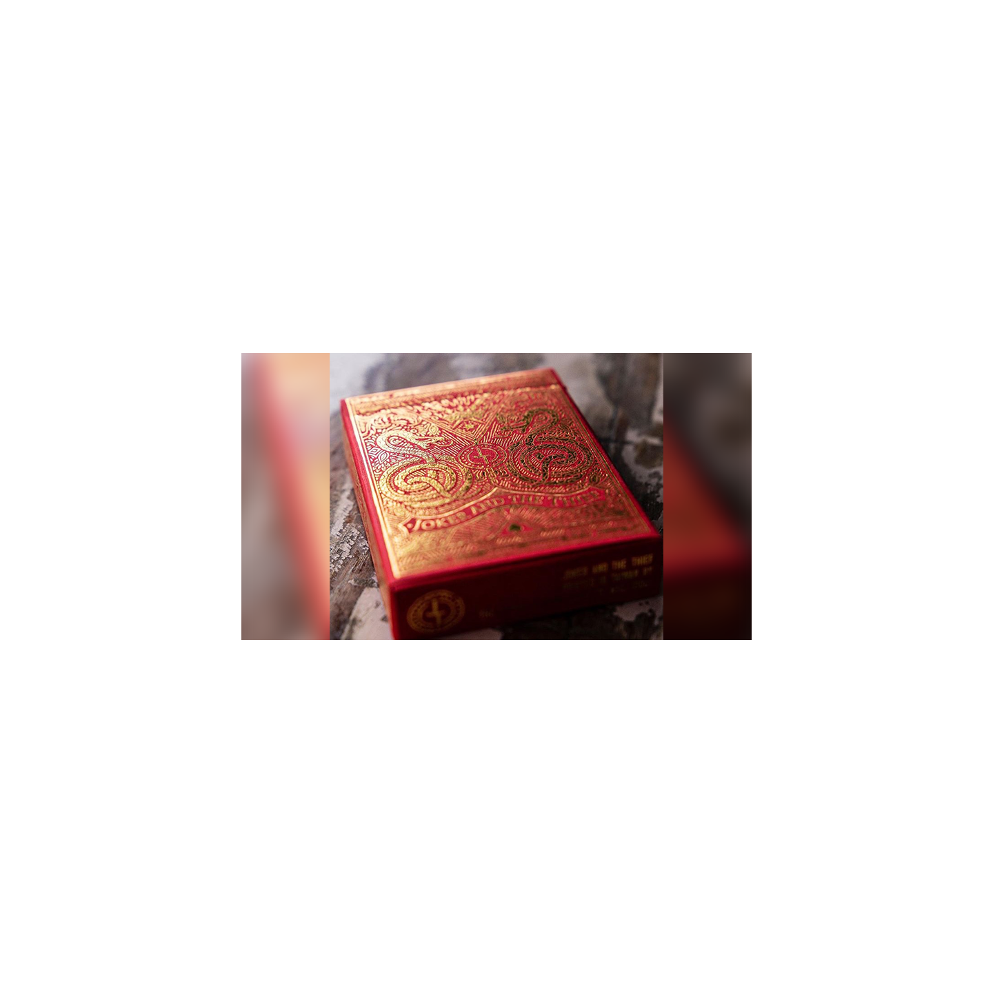 Blood Red Edition V3 Playing Cards by Joker and the Thief