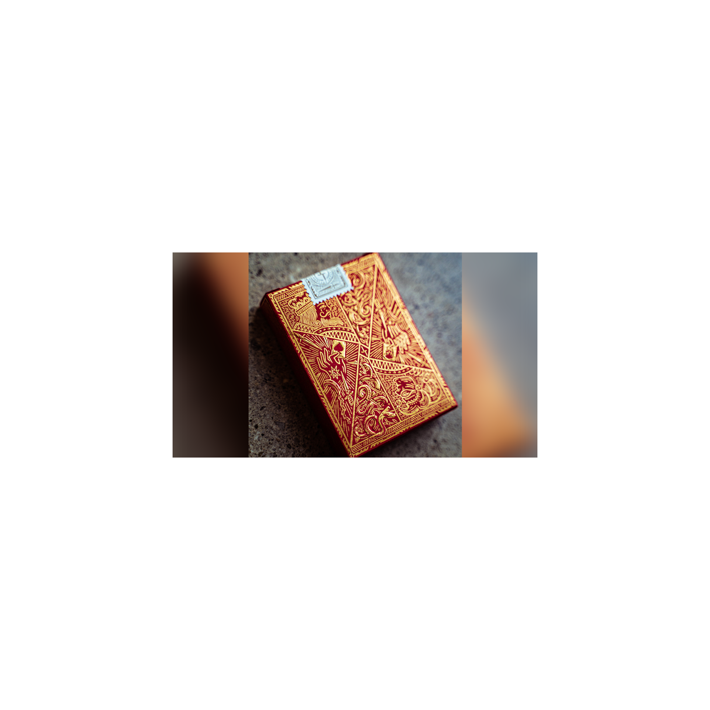 Blood Red Edition V3 Playing Cards by Joker and the Thief