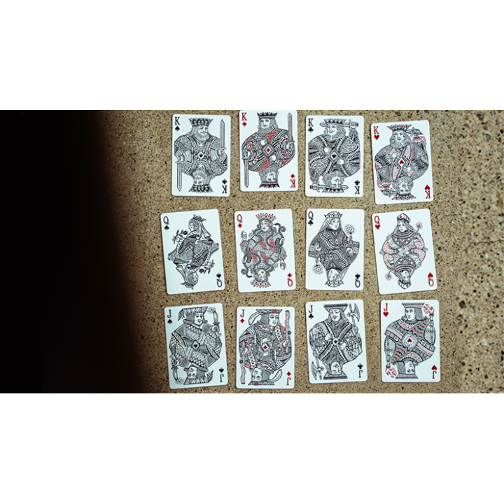 Blood Red Edition V3 Playing Cards by Joker and the Thief