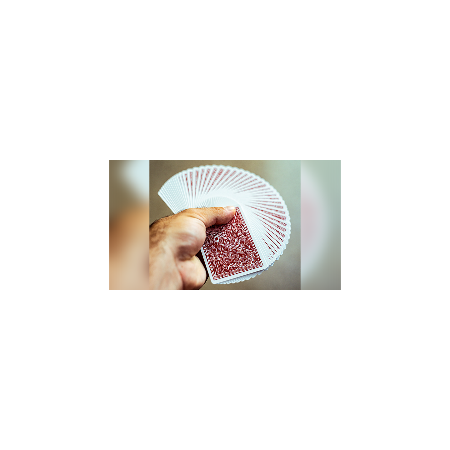 Blood Red Edition V3 Playing Cards by Joker and the Thief