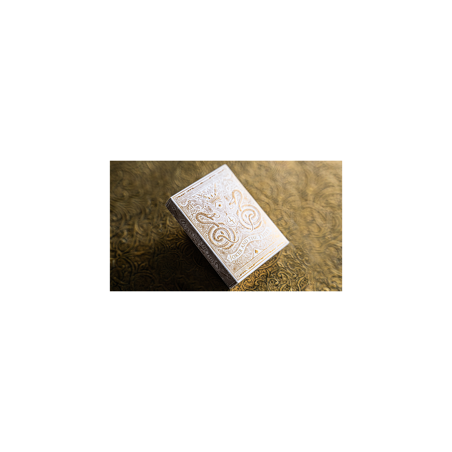 White Gold Edition V3 Playing Cards by Joker and the Thief