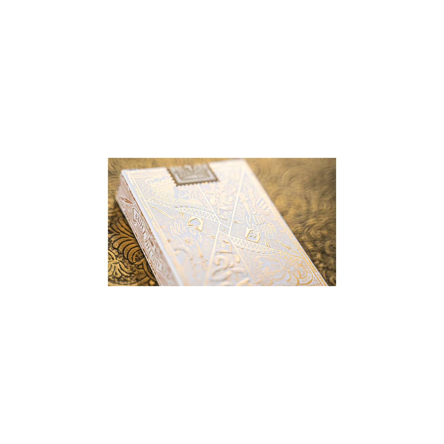 White Gold Edition V3 Playing Cards by Joker and the Thief