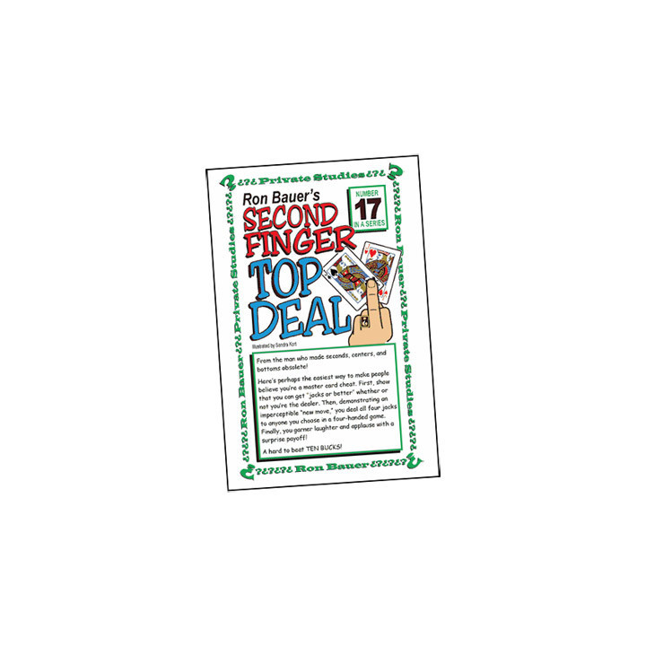 Ron Bauer Series: 17 - Second Finger Top Deal