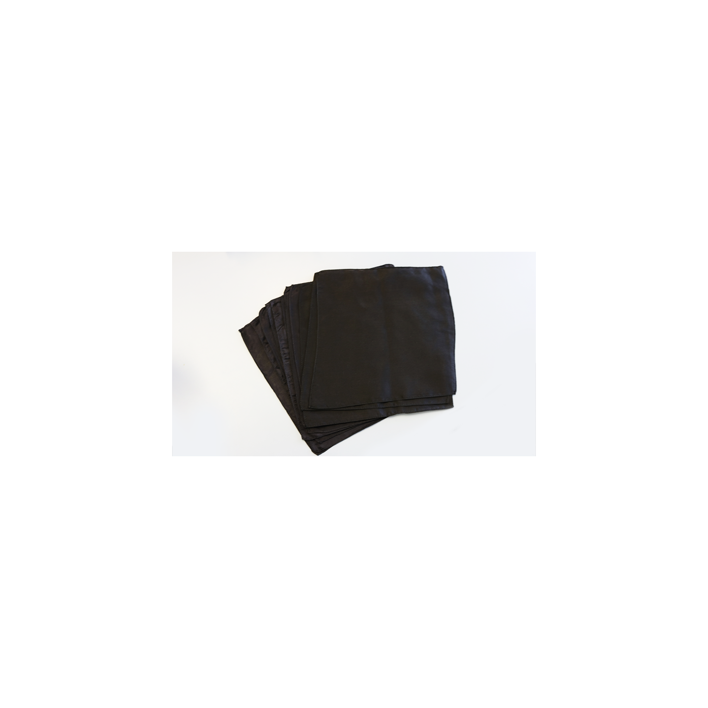 Silk 9 inch Premium 12 Pack bulk (Black) Magic by Gosh