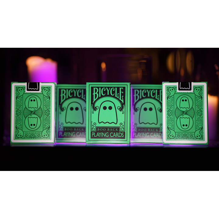 Bicycle Boo Back Playing Cards (Green)
