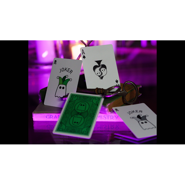 Bicycle Boo Back Playing Cards (Green)