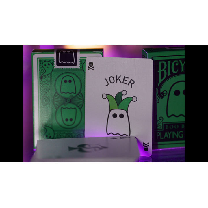 Bicycle Boo Back Playing Cards (Green)