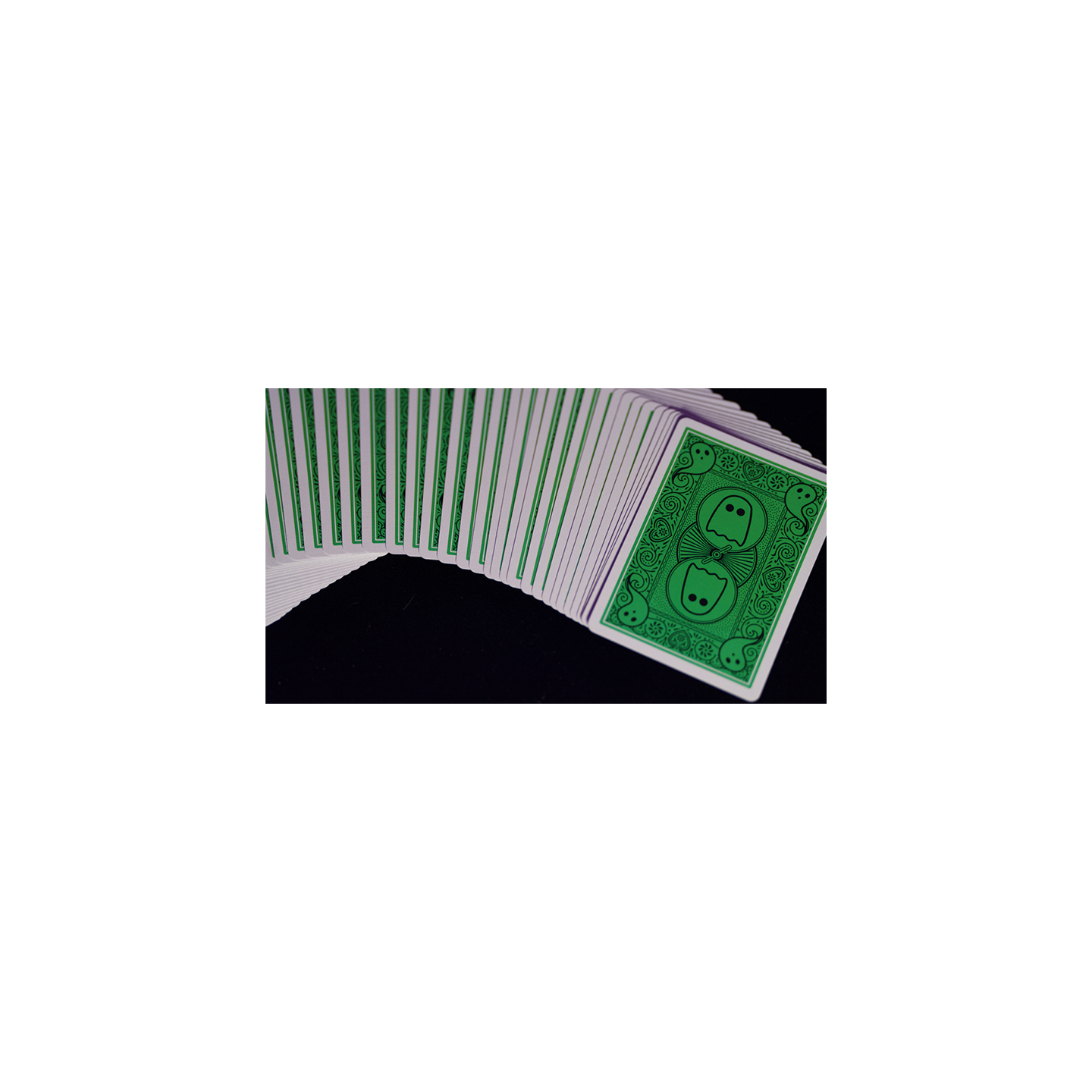 Bicycle Boo Back Playing Cards (Green)