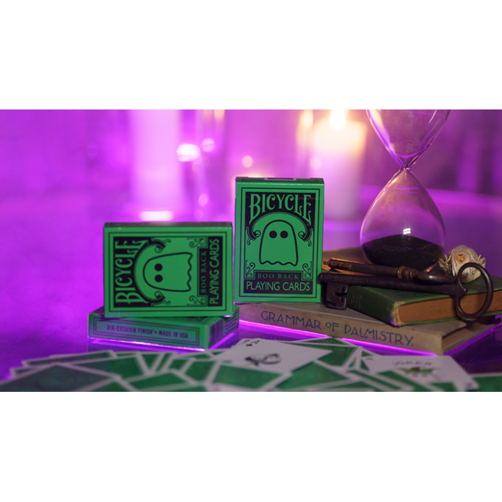 Bicycle Boo Back Playing Cards (Green)