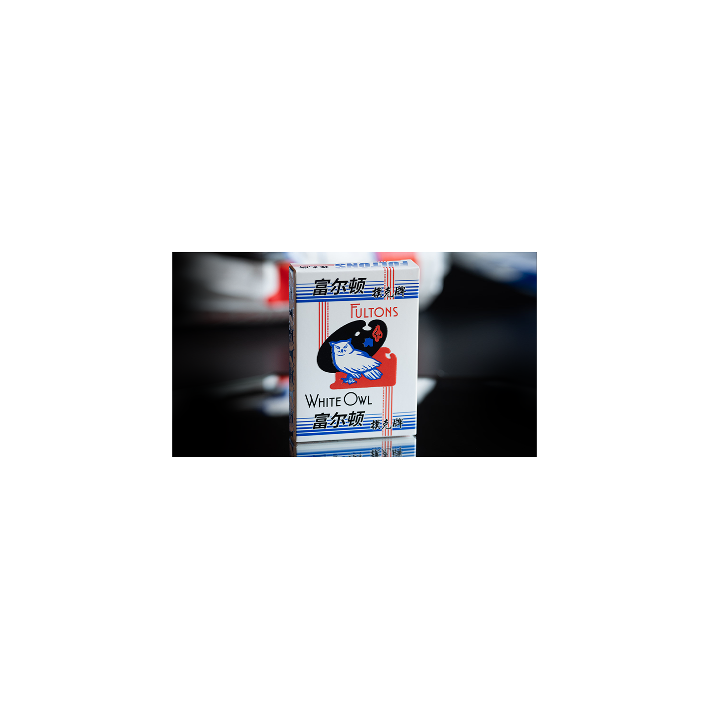 FULTON'S WHITE OWL PLAYING CARDS
