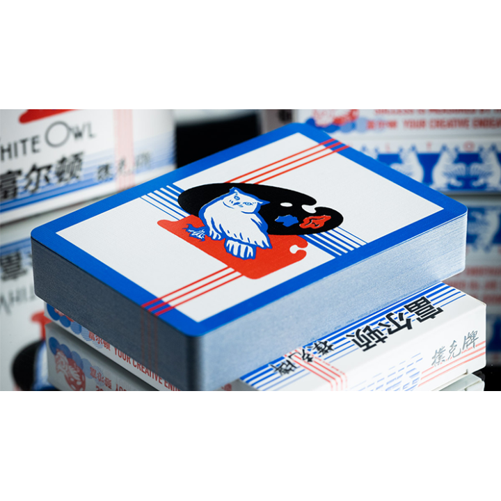 FULTON'S WHITE OWL PLAYING CARDS