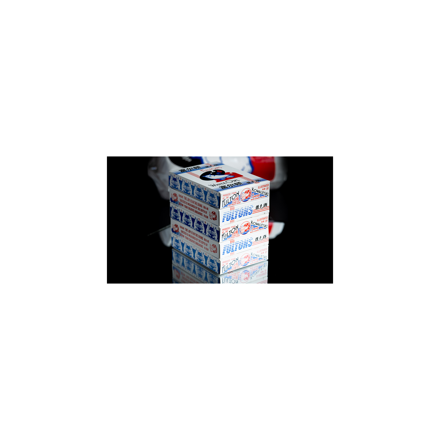 FULTON'S WHITE OWL PLAYING CARDS