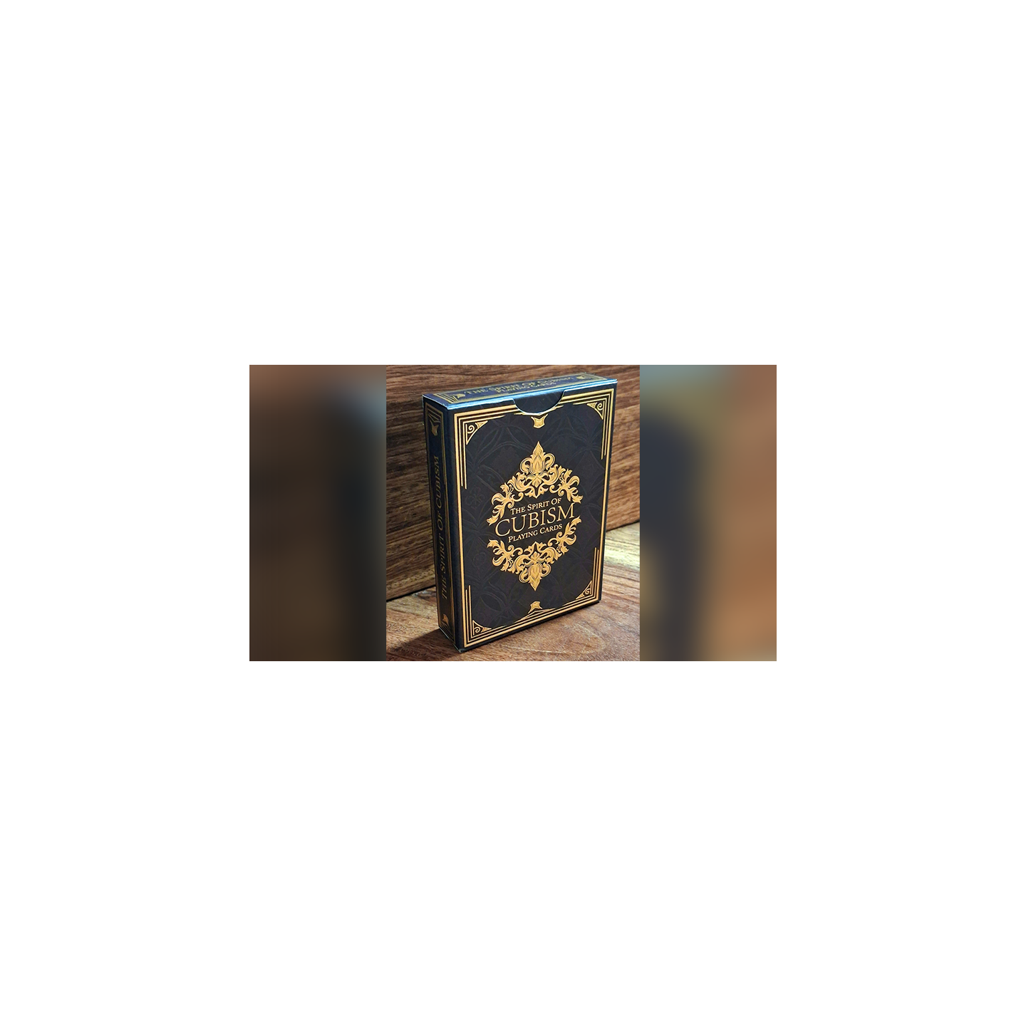 The Spirit of Cubism (Dark Black) Playing Cards