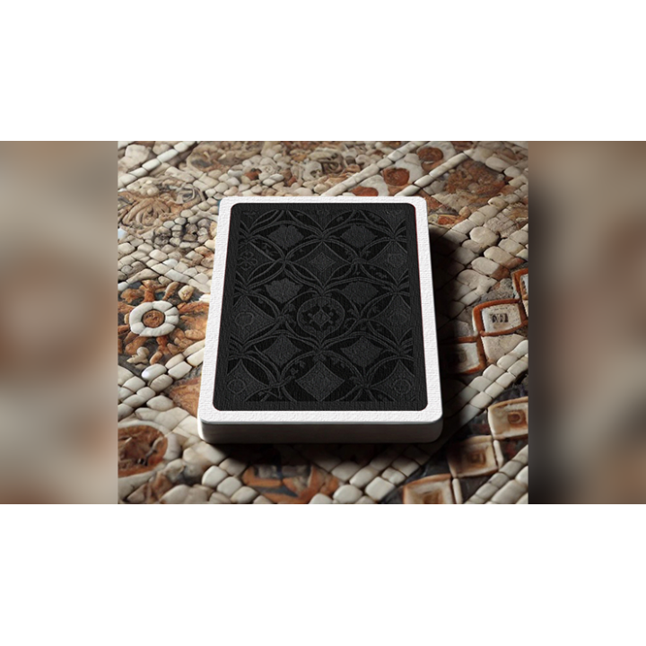 The Spirit of Cubism (Dark Black) Playing Cards
