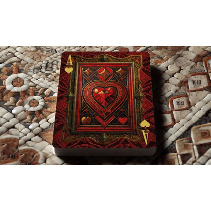 The Spirit of Cubism (Dark Black) Playing Cards