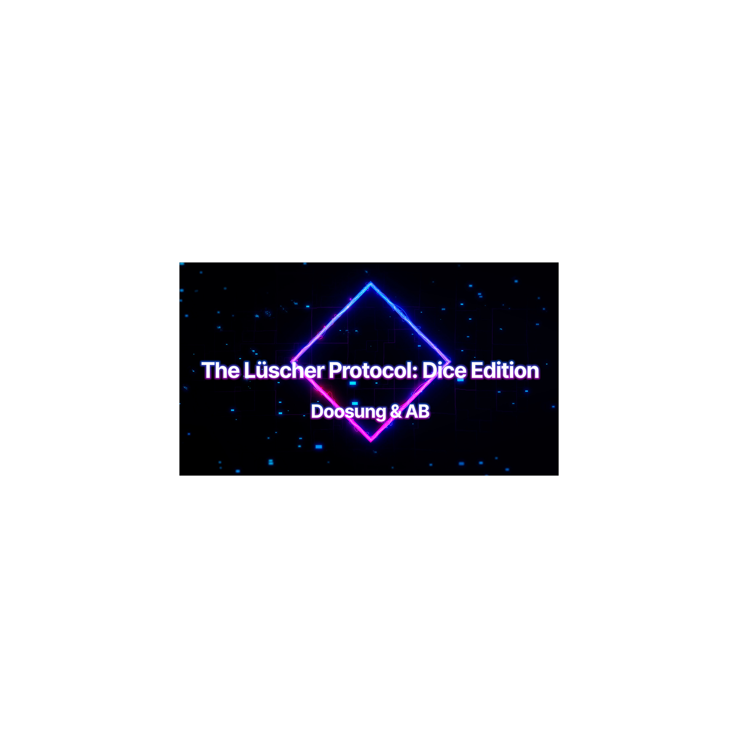 The Luscher Protocol: Dice Edition by Doosung & AB