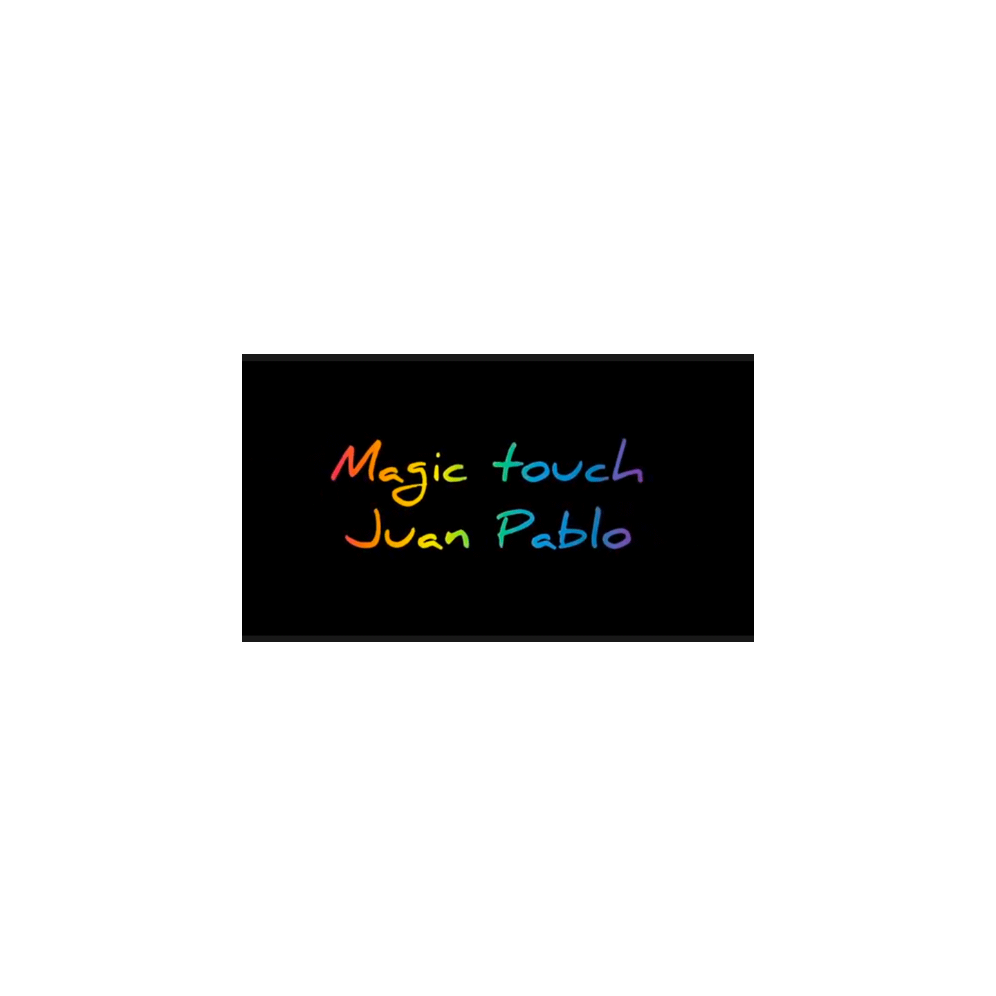 The Magic Touch od Juan Pablo – výukové video ke stažení