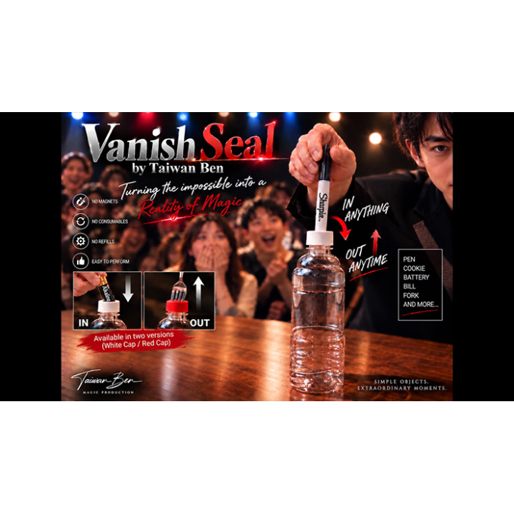 Vanish Seal (White Cap) by Taiwan Ben