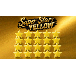 Super Stars Yellow (Bag of 20) Sponge