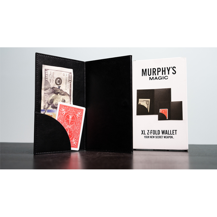 XL Z Fold Wallet (Magnetic Locking) by Murphy's Magic