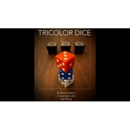 TRICOLOR DICE by Wayne Dobson and Alan Wong