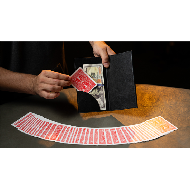 XL Z Fold Wallet (Magnetic Locking) by Murphy's Magic