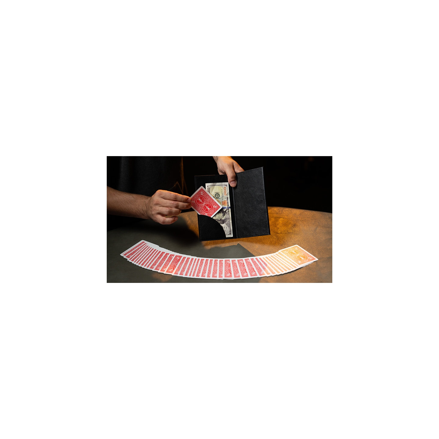 XL Z Fold Wallet (Magnetic Locking) by Murphy's Magic