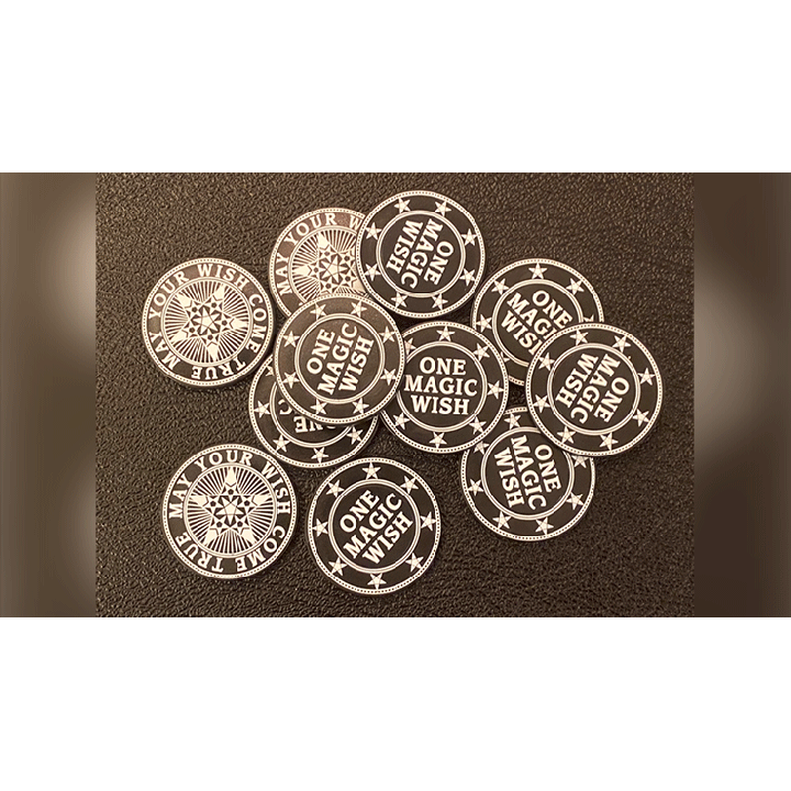 Giveaway Magic Wishing Coins (20 Plastic Coins) by Alan Wong