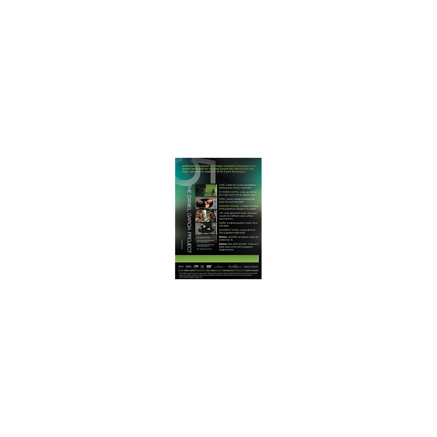 Paul Harris Presents Daniel Garcia Project Vol 5 by Daniel Garcia - DVD
