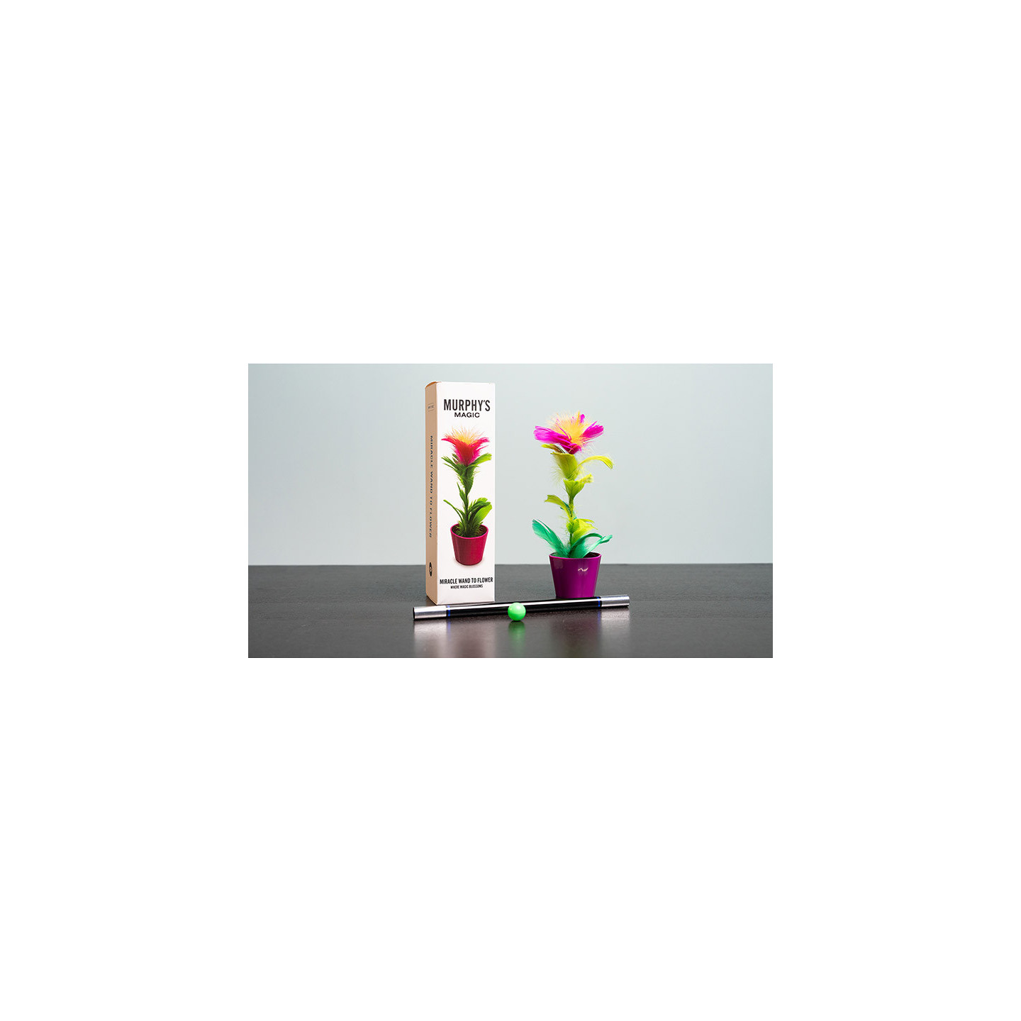 Miracle Wand to Flower by Murphy's Magic
