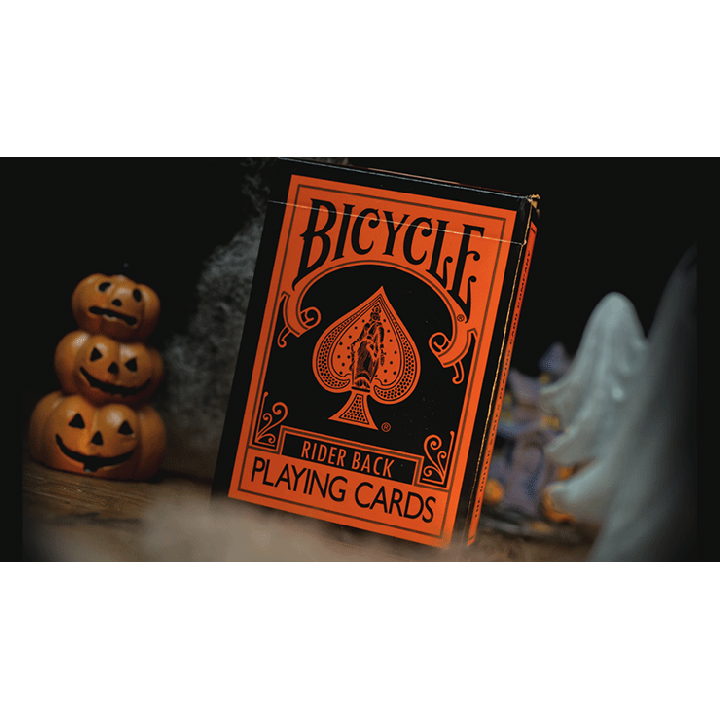 Bicycle Reverse (Orange) Playing Cards