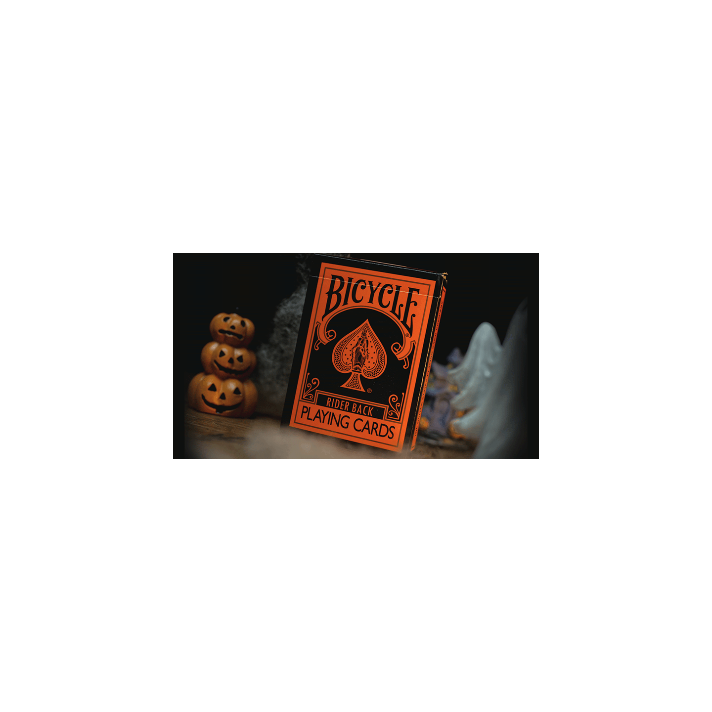 Bicycle Reverse (Orange) Playing Cards