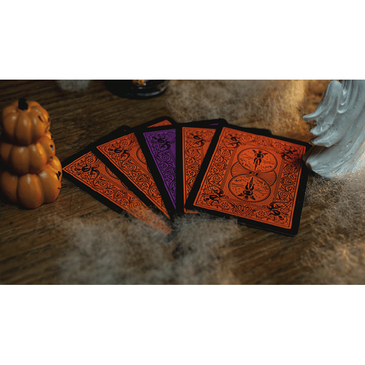 Bicycle Reverse (Orange) Playing Cards