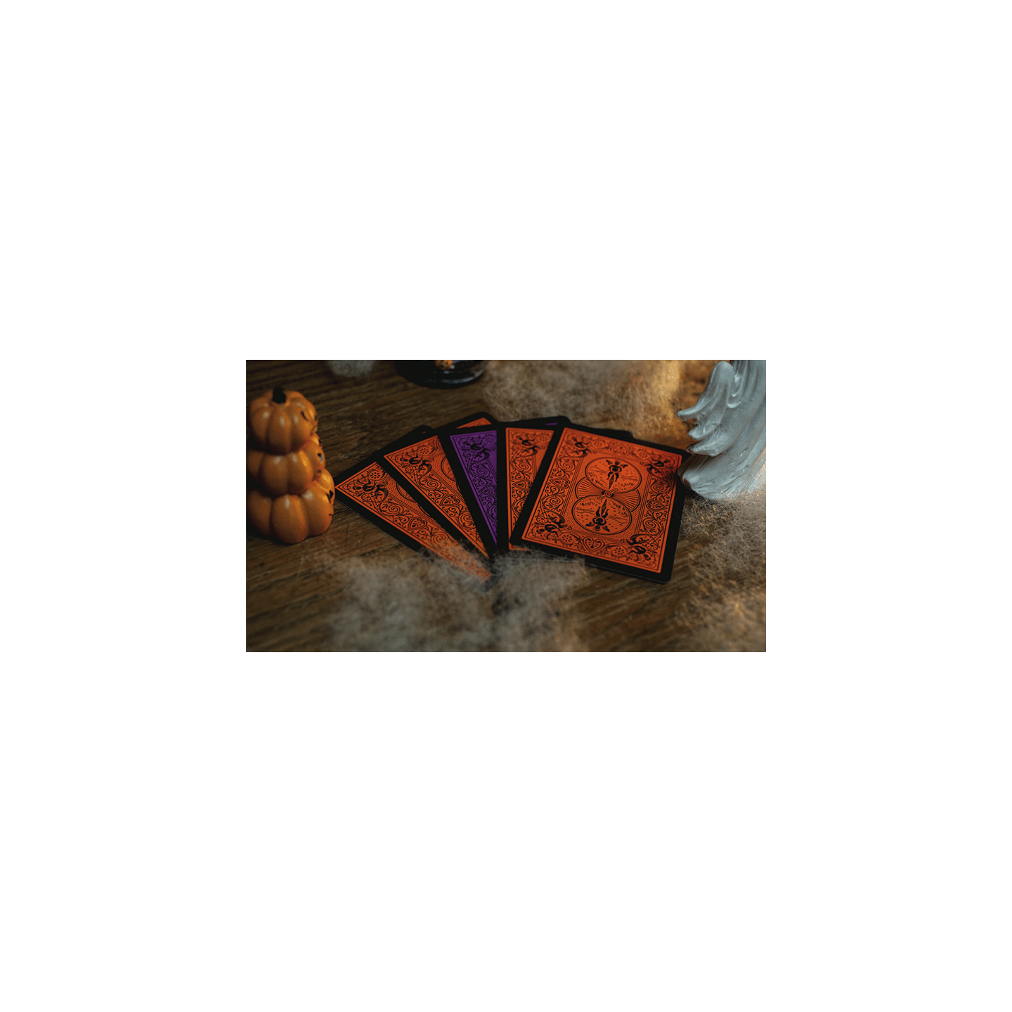 Bicycle Reverse (Orange) Playing Cards