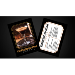 Cocktail Cards (Espresso Martini) by Svenpad