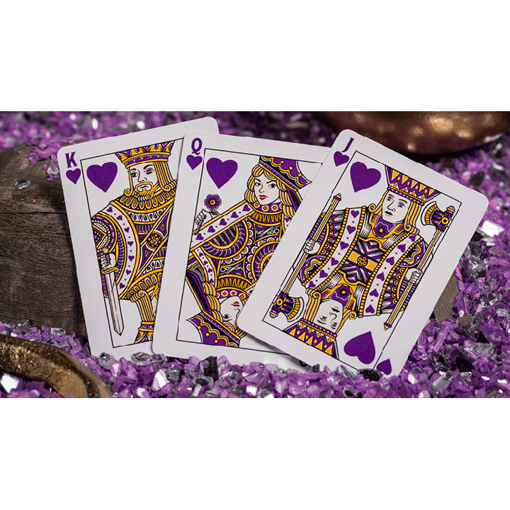 Good Pals Purple Foil Logo Playing Cards