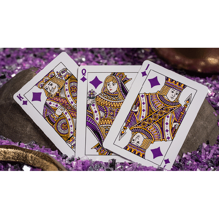 Good Pals Purple Foil Logo Playing Cards