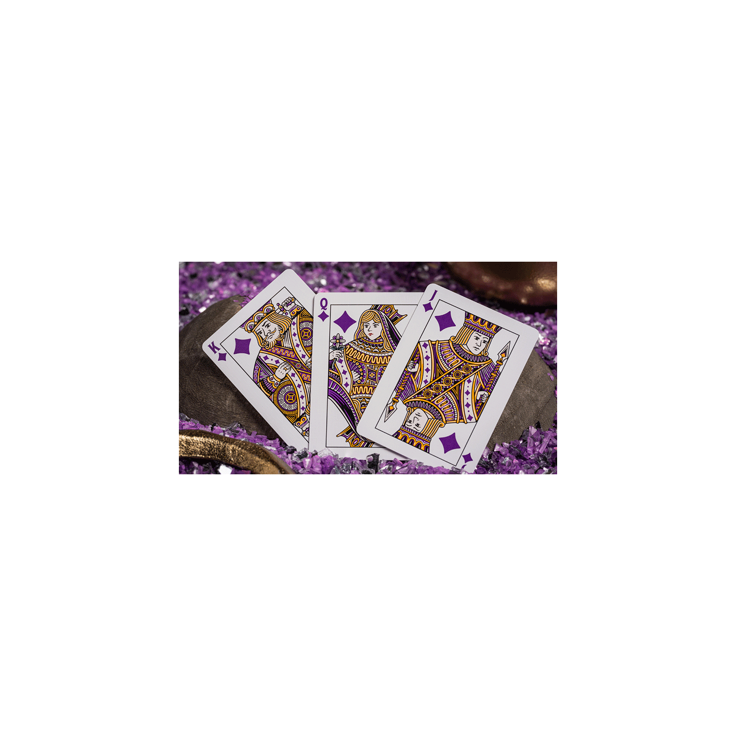 Good Pals Purple Foil Logo Playing Cards