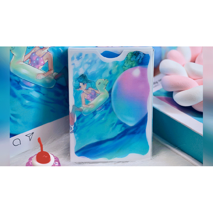 Sweet Cosplay Show - Azure Summer (Grading Box) Playing Cards