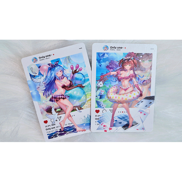 Sweet Cosplay Show - Azure Summer (Grading Box) Playing Cards