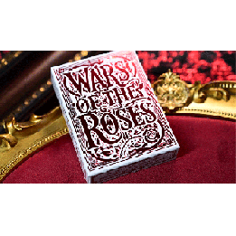 Wars of the Roses (2nd Edition Red Tuck- Gilded ) Playing Cards