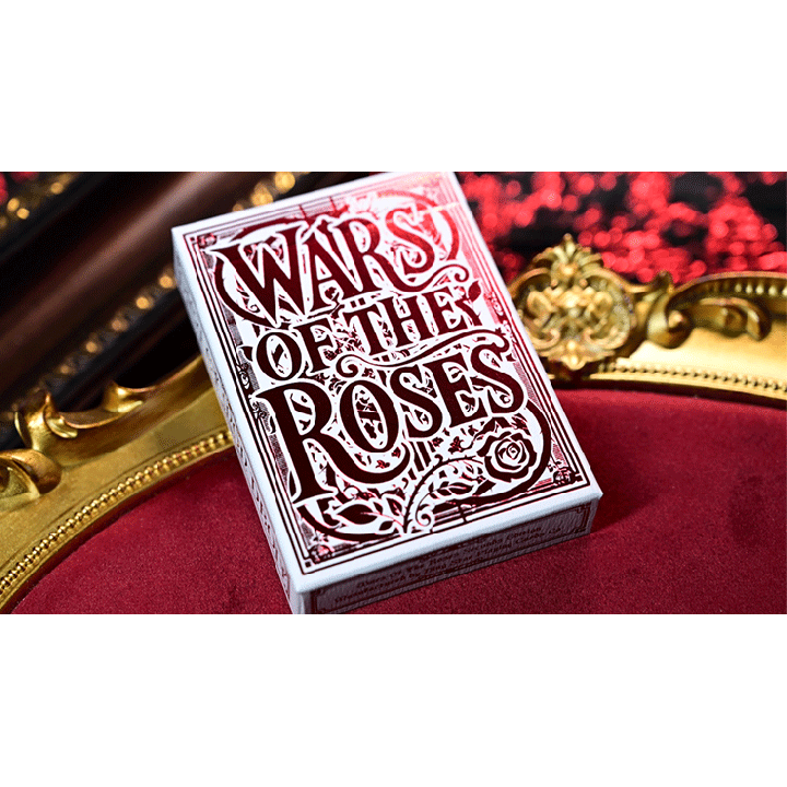 Wars of the Roses (2nd Edition Red Tuck- Gilded ) Playing Cards