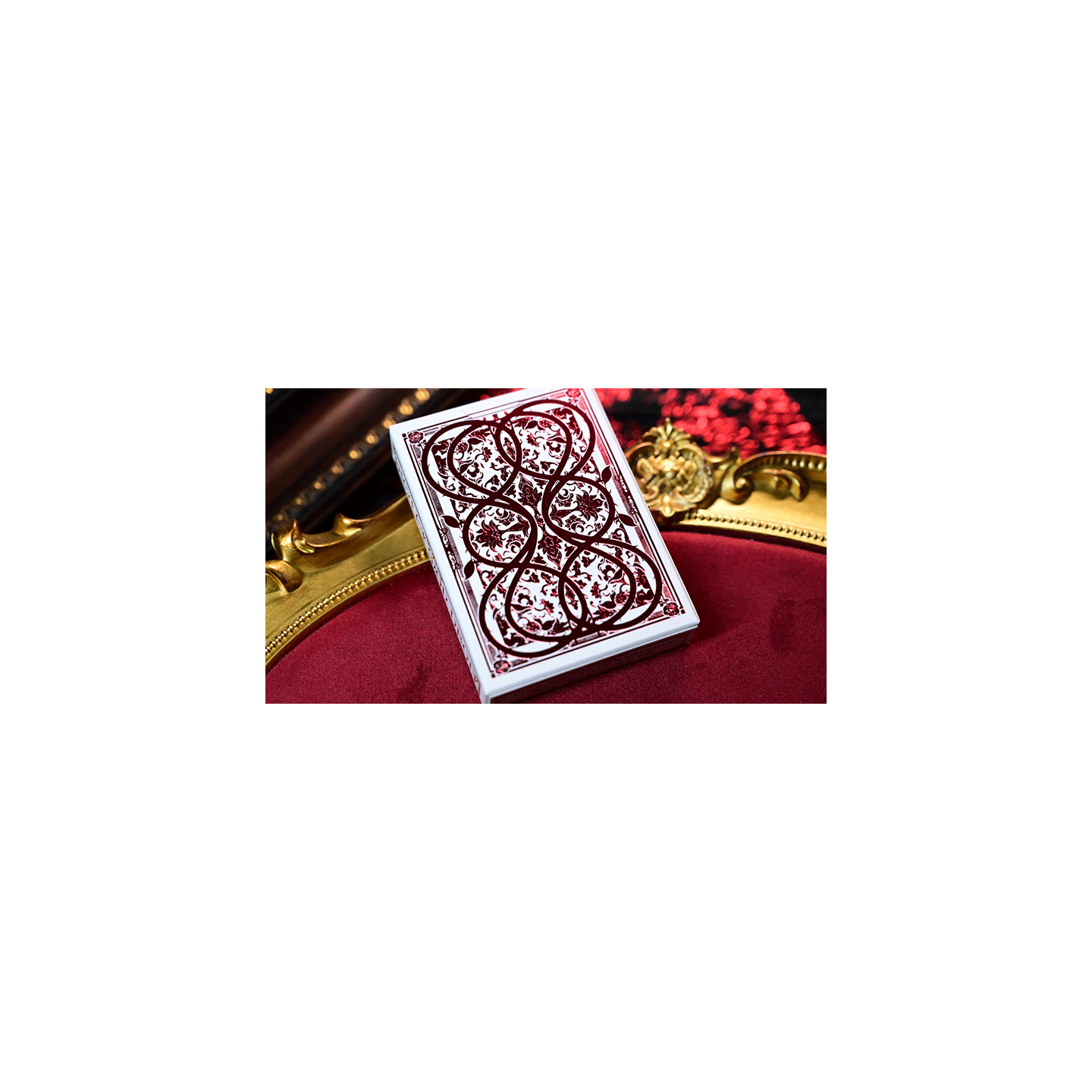 Wars of the Roses (2nd Edition Red Tuck- Gilded ) Playing Cards