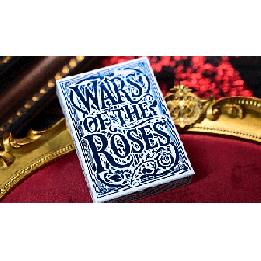 Wars of the Roses (Blue Tuck-2nd Edition Edge-dyed) Playing Cards