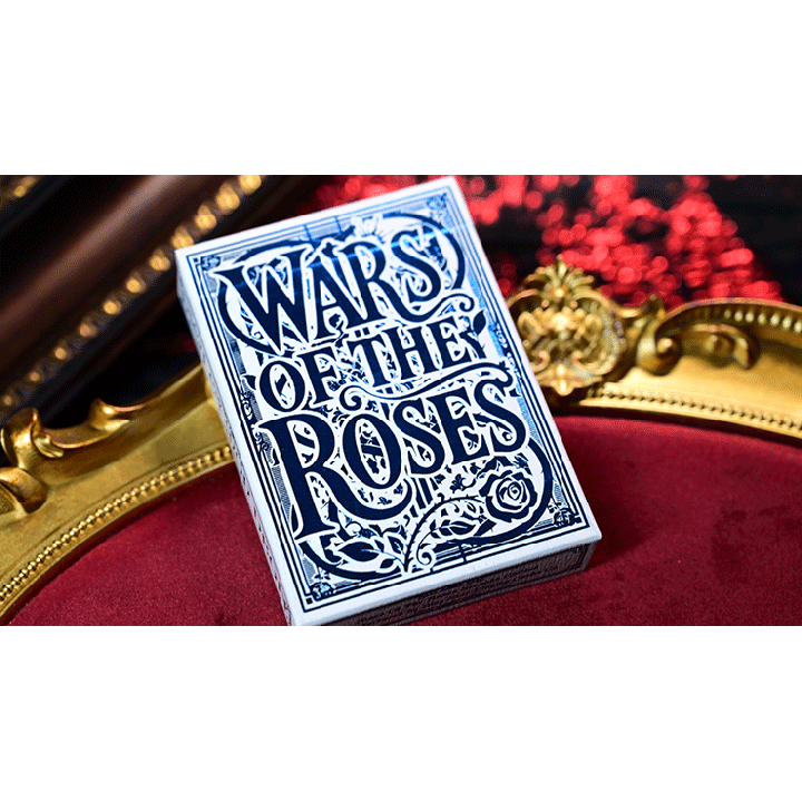 Wars of the Roses (Blue Tuck-2nd Edition Edge-dyed) Playing Cards