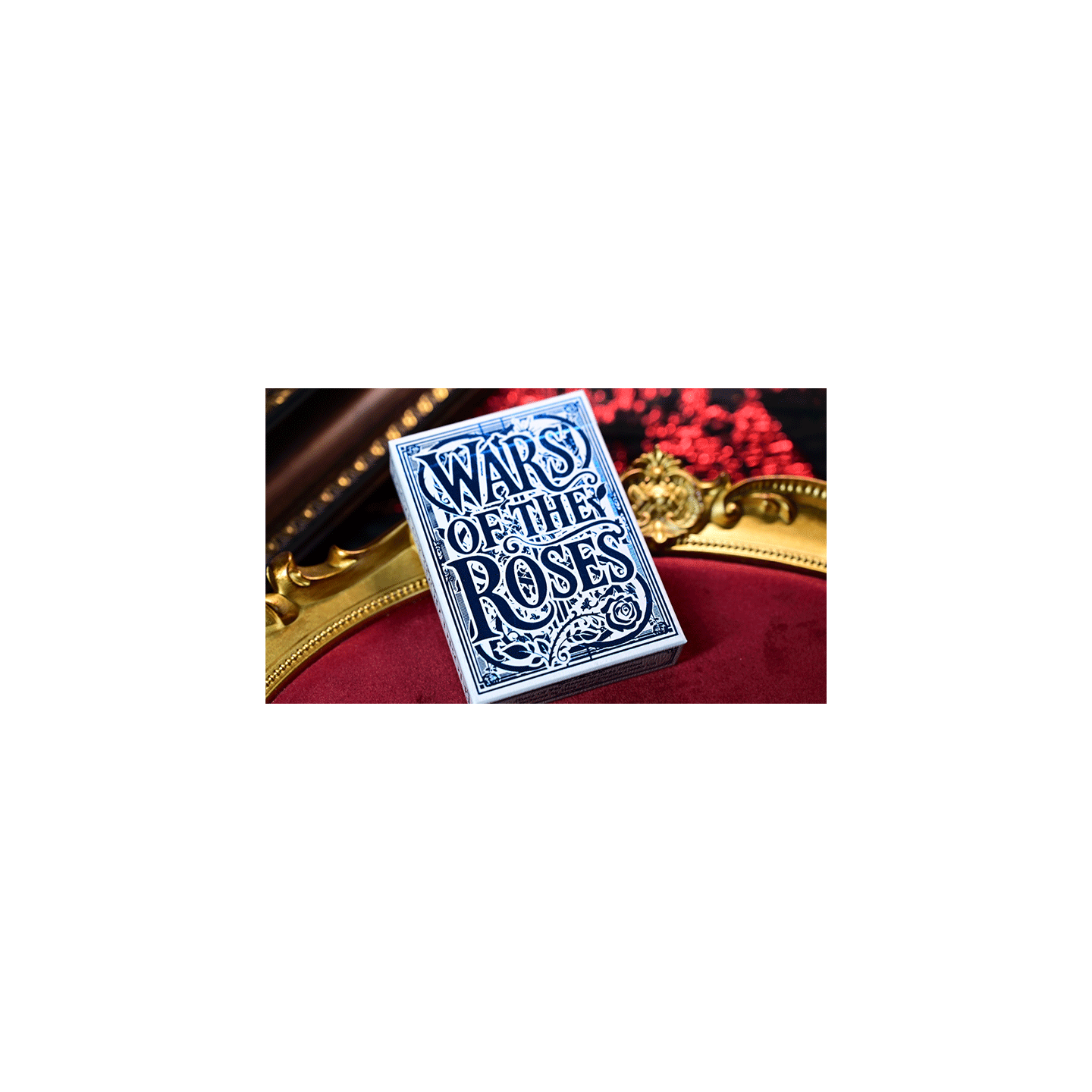 Wars of the Roses (Blue Tuck-2nd Edition Edge-dyed) Playing Cards