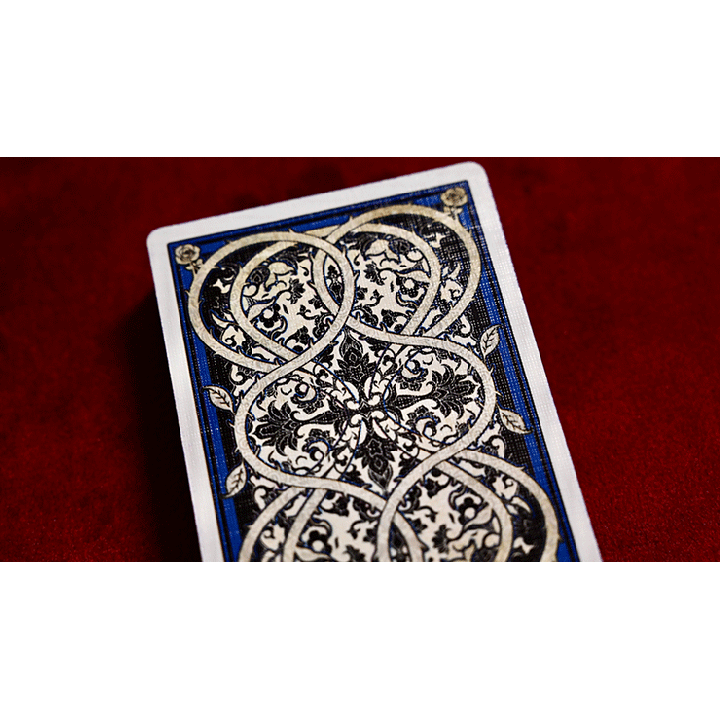 Wars of the Roses (Blue Tuck-2nd Edition Edge-dyed) Playing Cards
